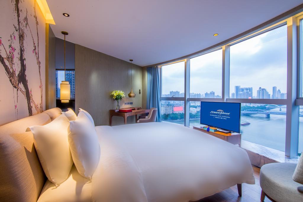 Howard Johnson Riverview Hotel قوانغتشو المظهر الخارجي الصورة