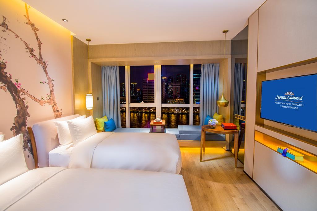 Howard Johnson Riverview Hotel قوانغتشو المظهر الخارجي الصورة